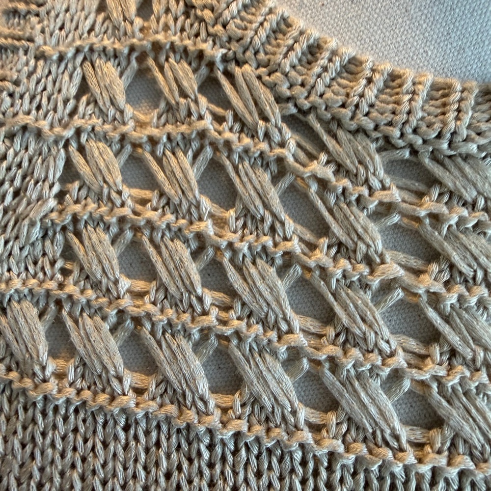 Loft tan sweater tank - Picture 3 of 9